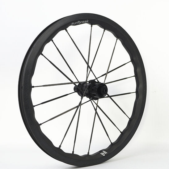 SMC Surfbreak 16 inch 349 Carbon Spokes Wheels Waves Rim for Brompton 7 speed 54T ratchet