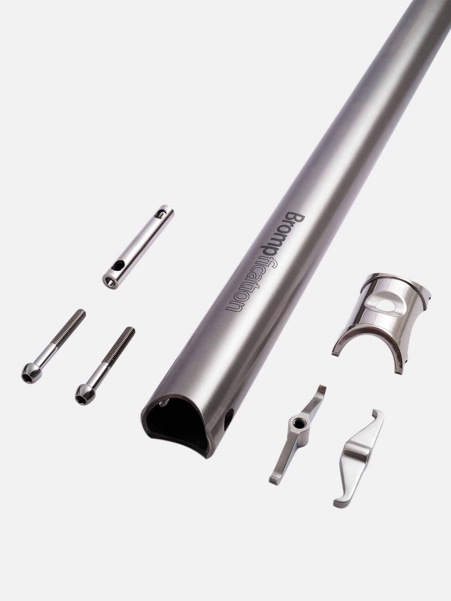 Brompfication 2024 titanium seatpost